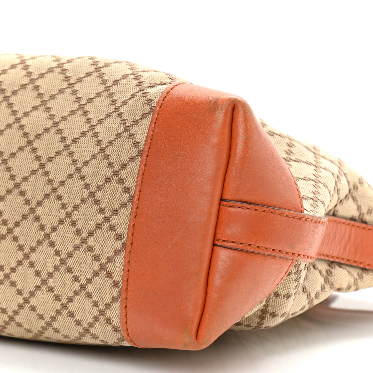 Diamante Small Craft Tote Orange