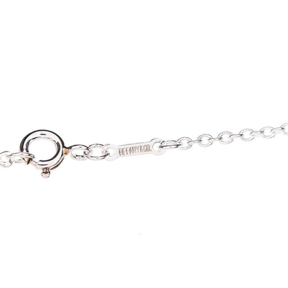 Tiffany Sterling Silver 22mm Elsa Peretti Open Heart Pendant Necklace 6 of 8