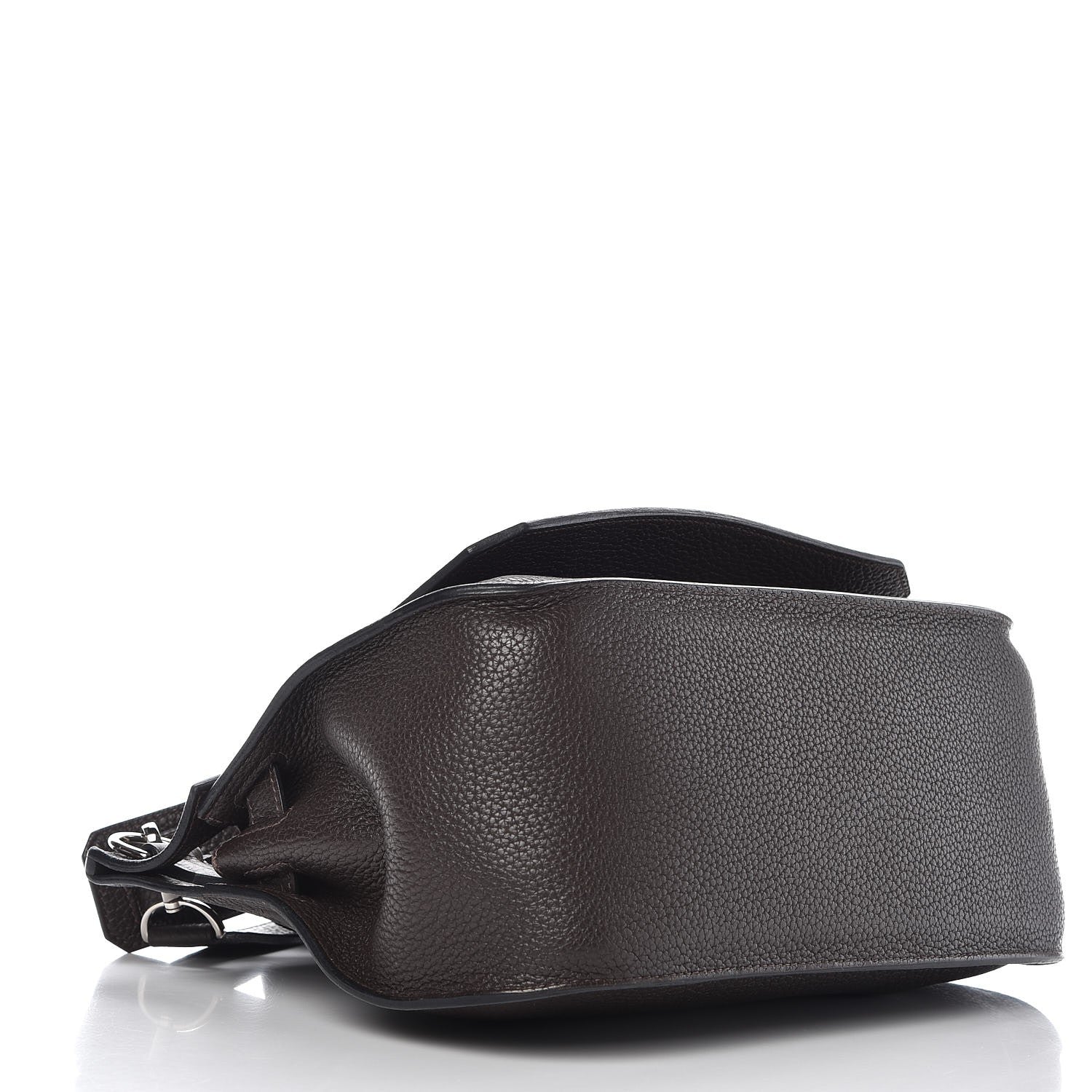 Hermes Taurillon Clemence Jypsiere 28 Chocolate 4 of 16