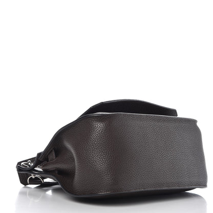 Hermes Taurillon Clemence Jypsiere 28 Chocolate 4 of 16