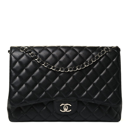 Chanel Caviar Quilted Maxi Single Flap Black 1 of 4