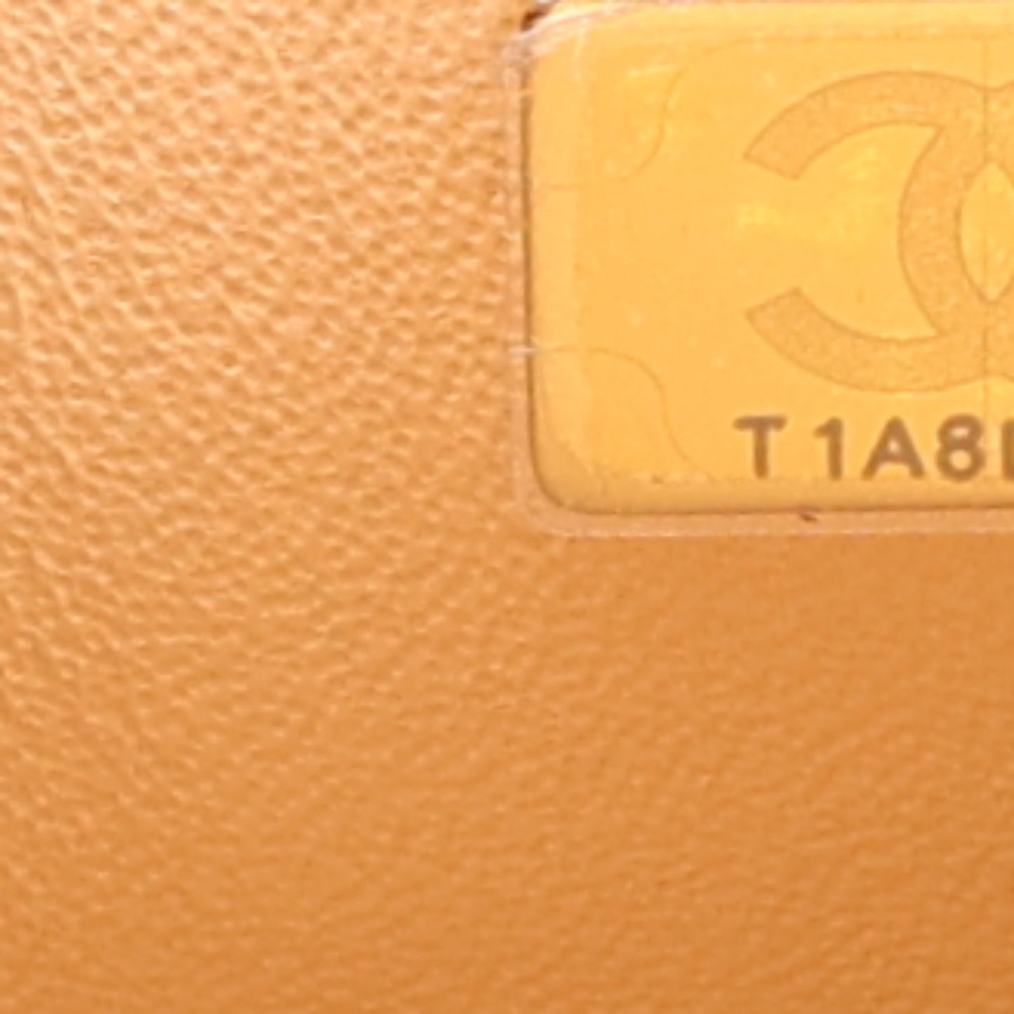 Caviar Quilted Small Double Flap Beige