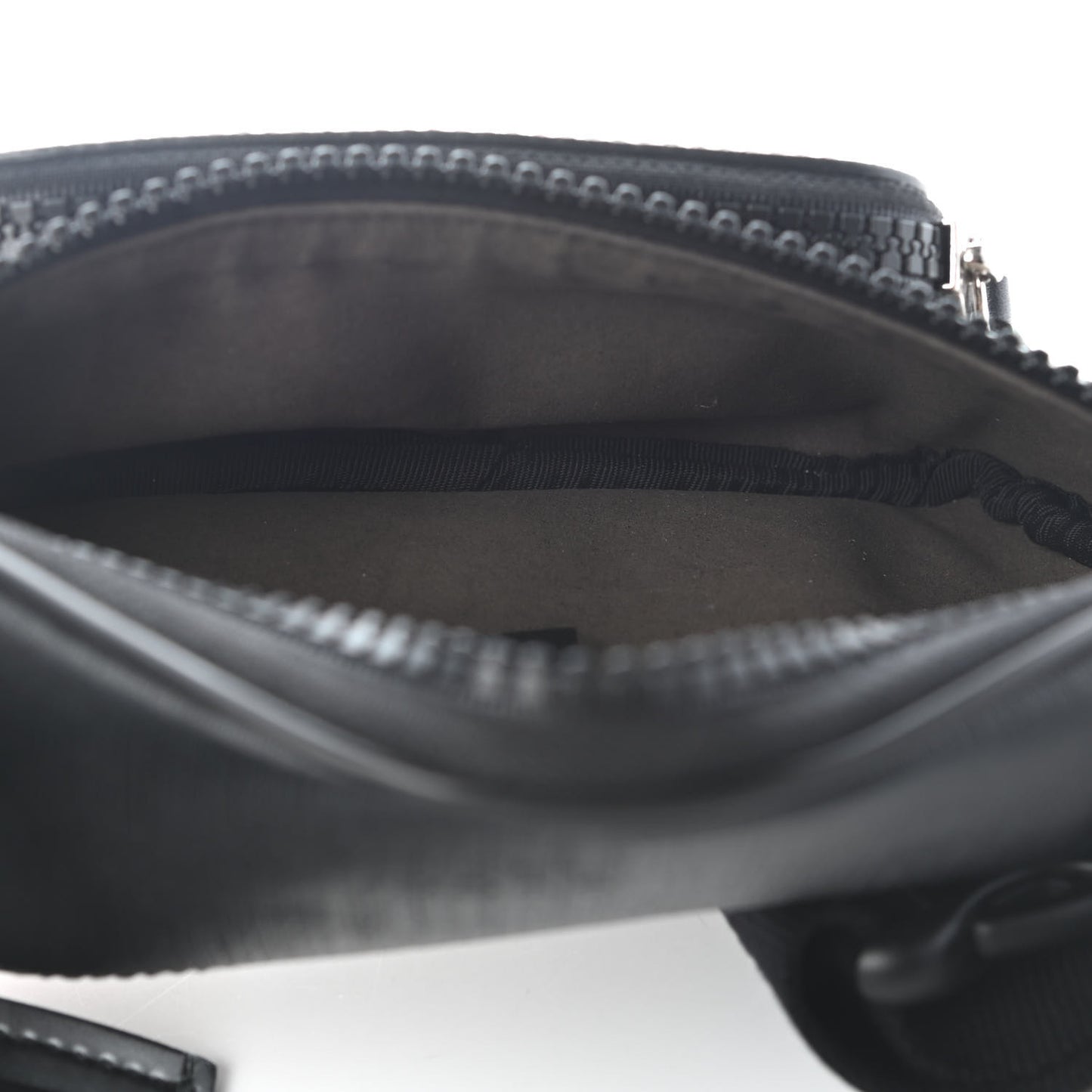 GG Supreme Monogram Belt Bag Black