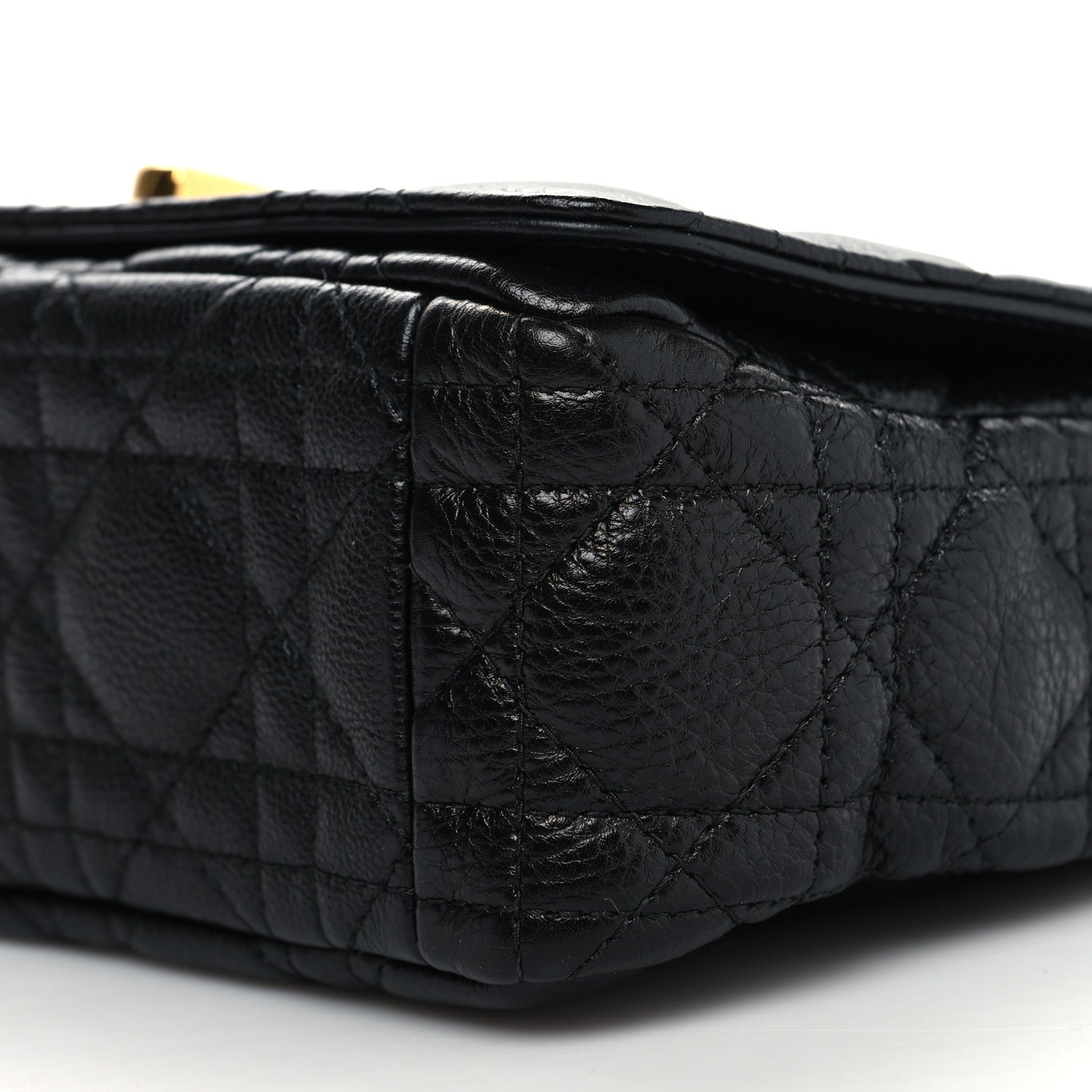 Christian Dior Calfskin Cannage Small Caro Bag Black 10 of 10