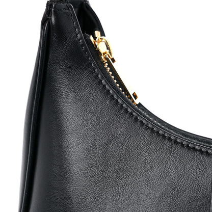 Celine Smooth Calfskin Ava Triomphe Soft Bag Black 11 of 12