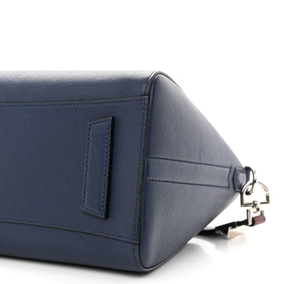 Givenchy Sugar Goatskin Tri-Color Small Antigona Navy Burgundy Black 10 of 10