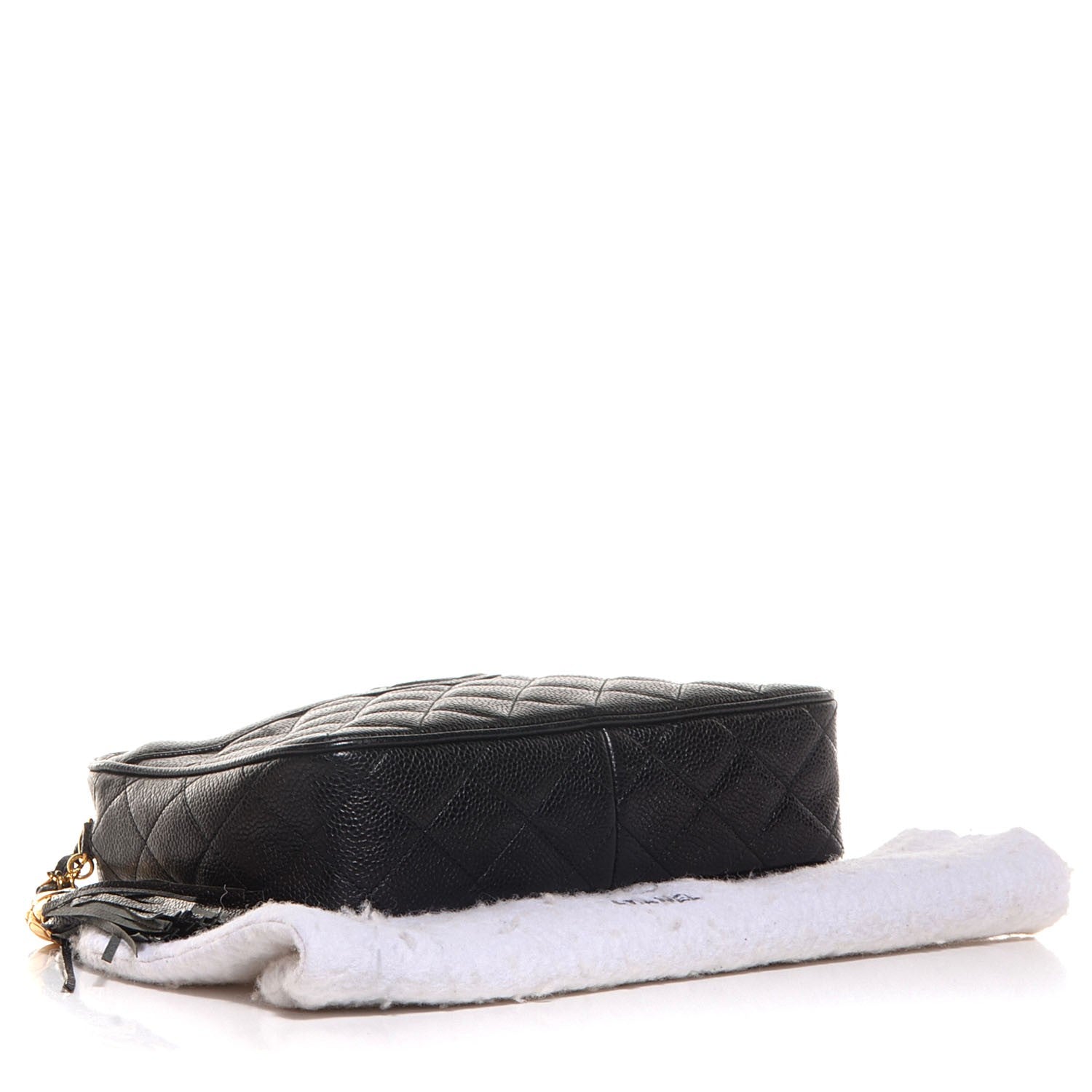 Chanel Caviar Quilted Camera Case Black 4 of 8