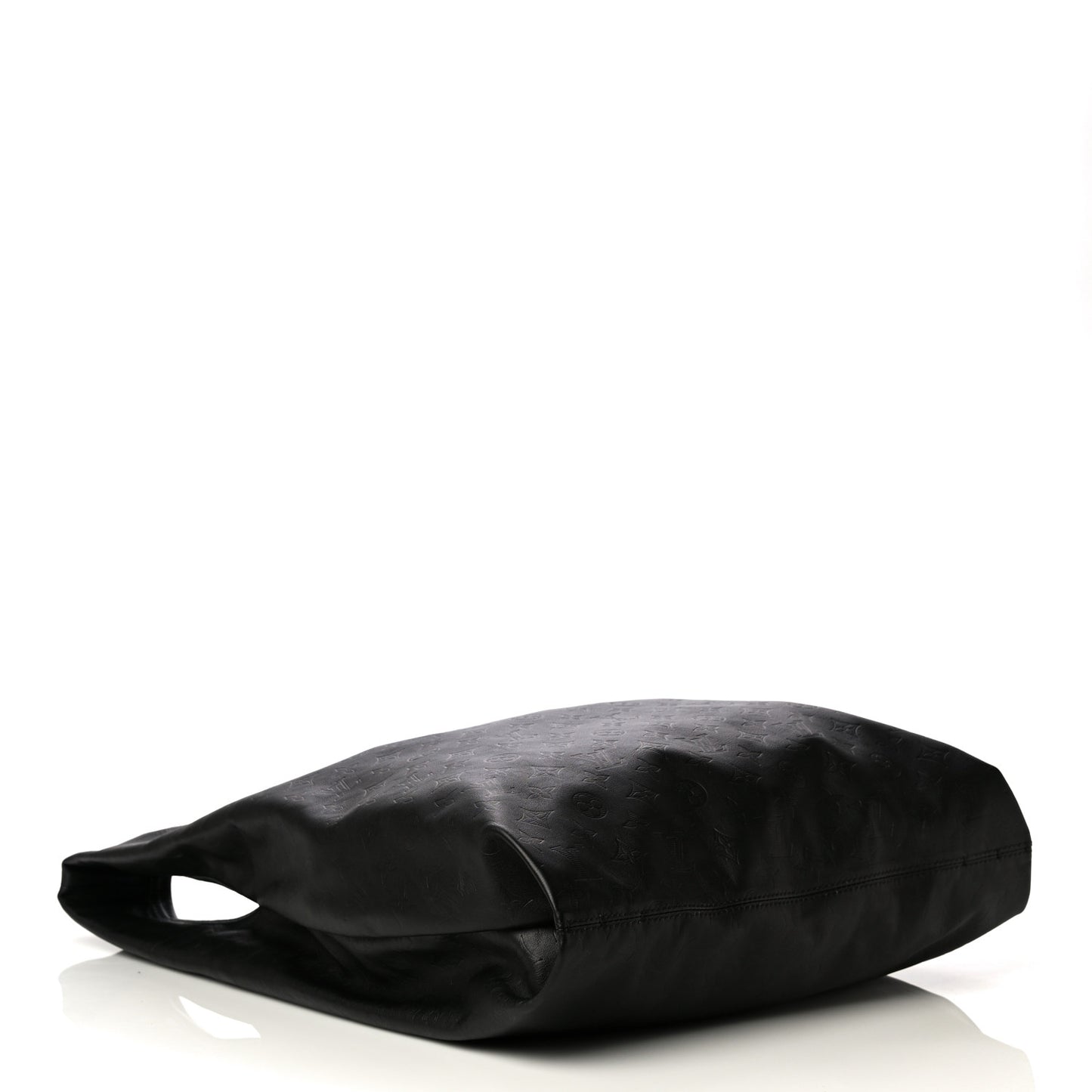 Calfskin Monogram Shadow Tote Black