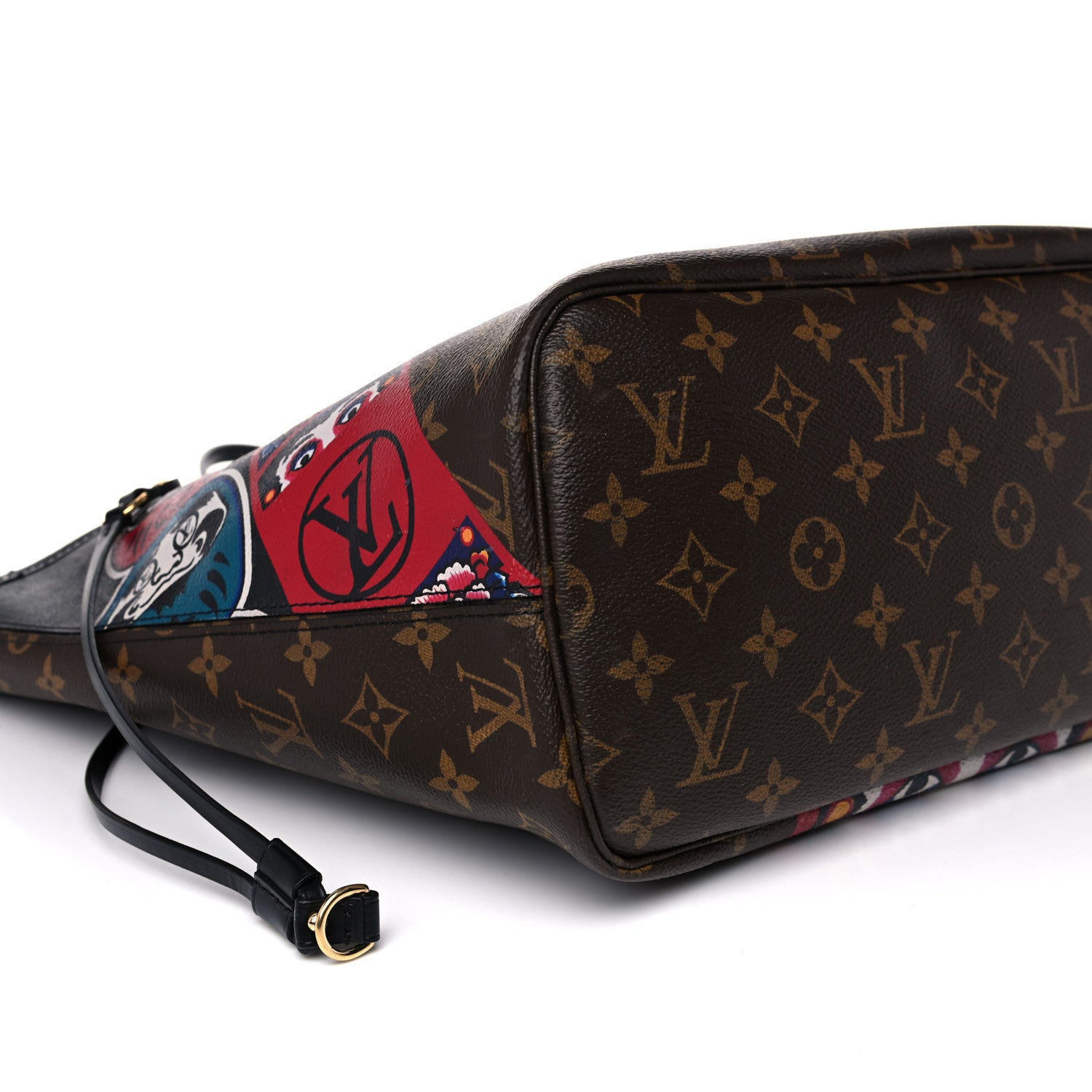 Louis Vuitton Monogram Kabuki Neverfull MM 9 of 14