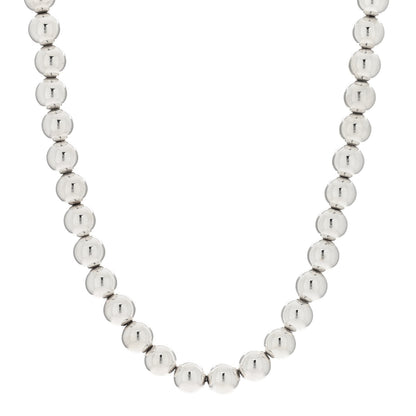 Tiffany Sterling Silver 10mm Hardwear Ball Necklace 1 of 3