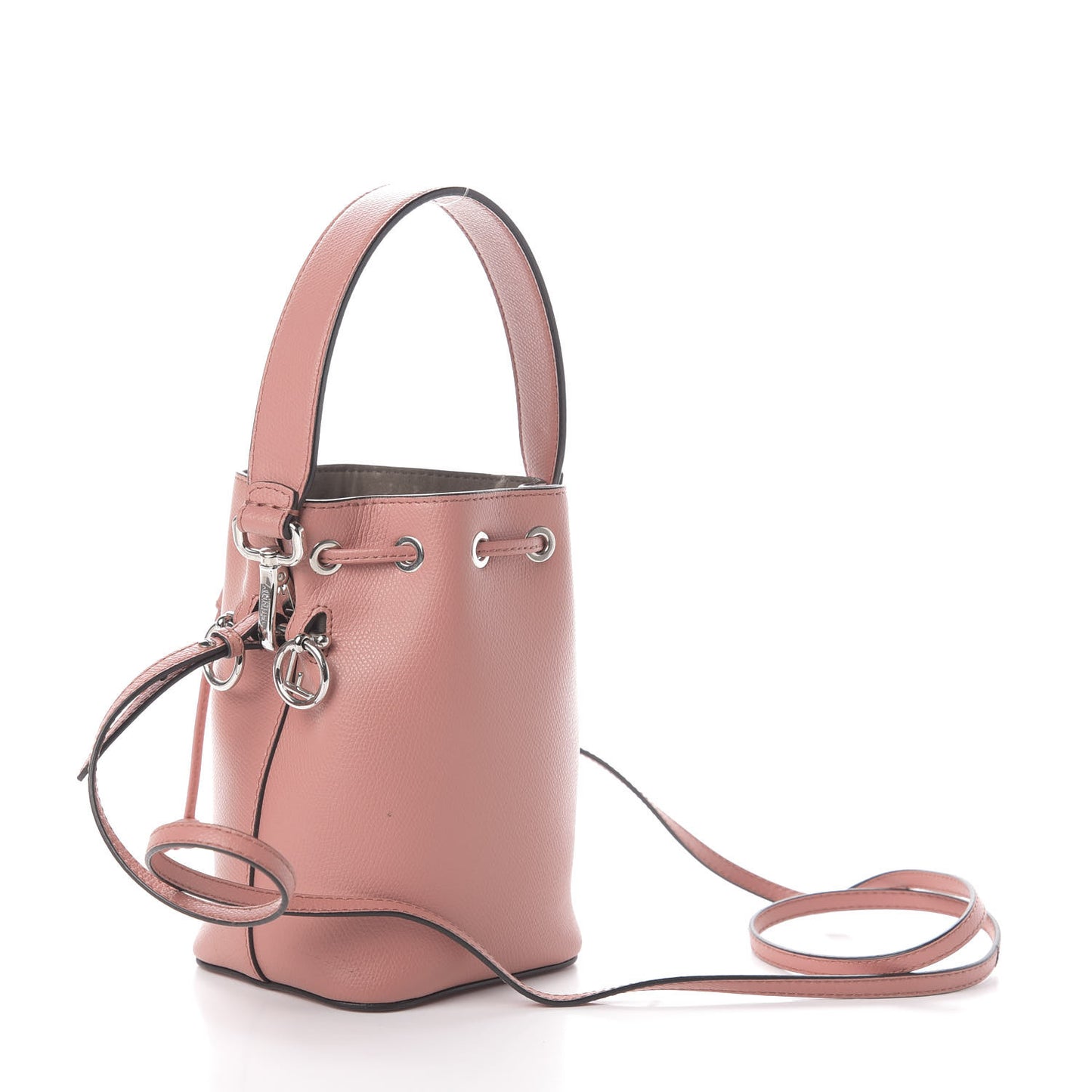 Vitello Cruise F is Fendi Mini Mon Tresor Bucket Bag Macaron