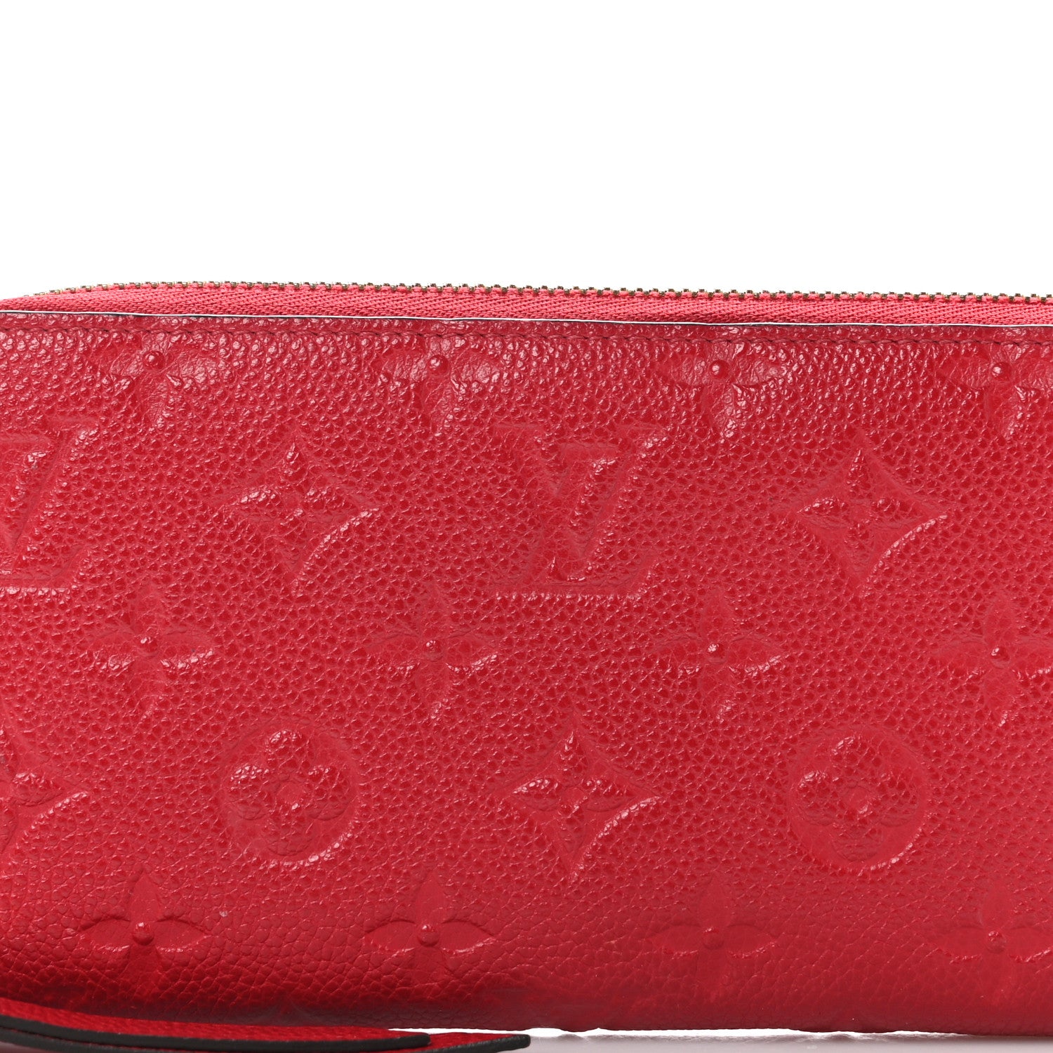 Louis Vuitton Empreinte Zippy Wallet Scarlet 9 of 9
