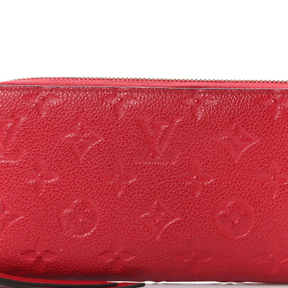 Louis Vuitton Empreinte Zippy Wallet Scarlet 9 of 9