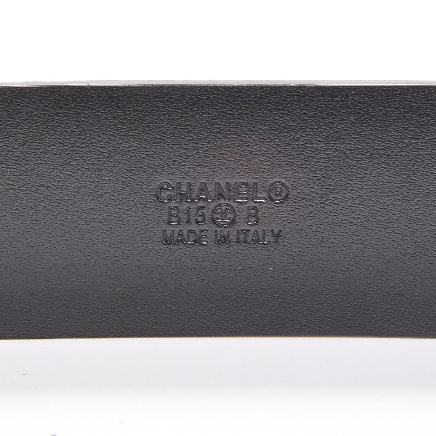 Chanel Calfskin CC Boy Skinny Belt 90 36 Black 4 of 6