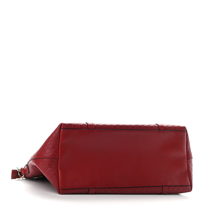 Gucci Soft Microguccissima Dome Satchel Red 4 of 11