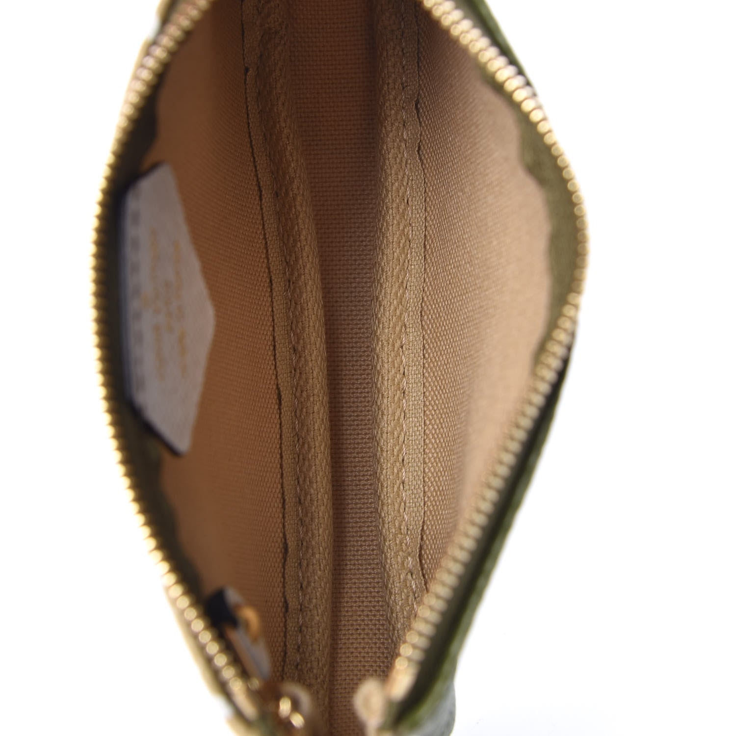 Louis Vuitton Monogram Giant Micro Pochette Accessories Kaki White 5 of 8