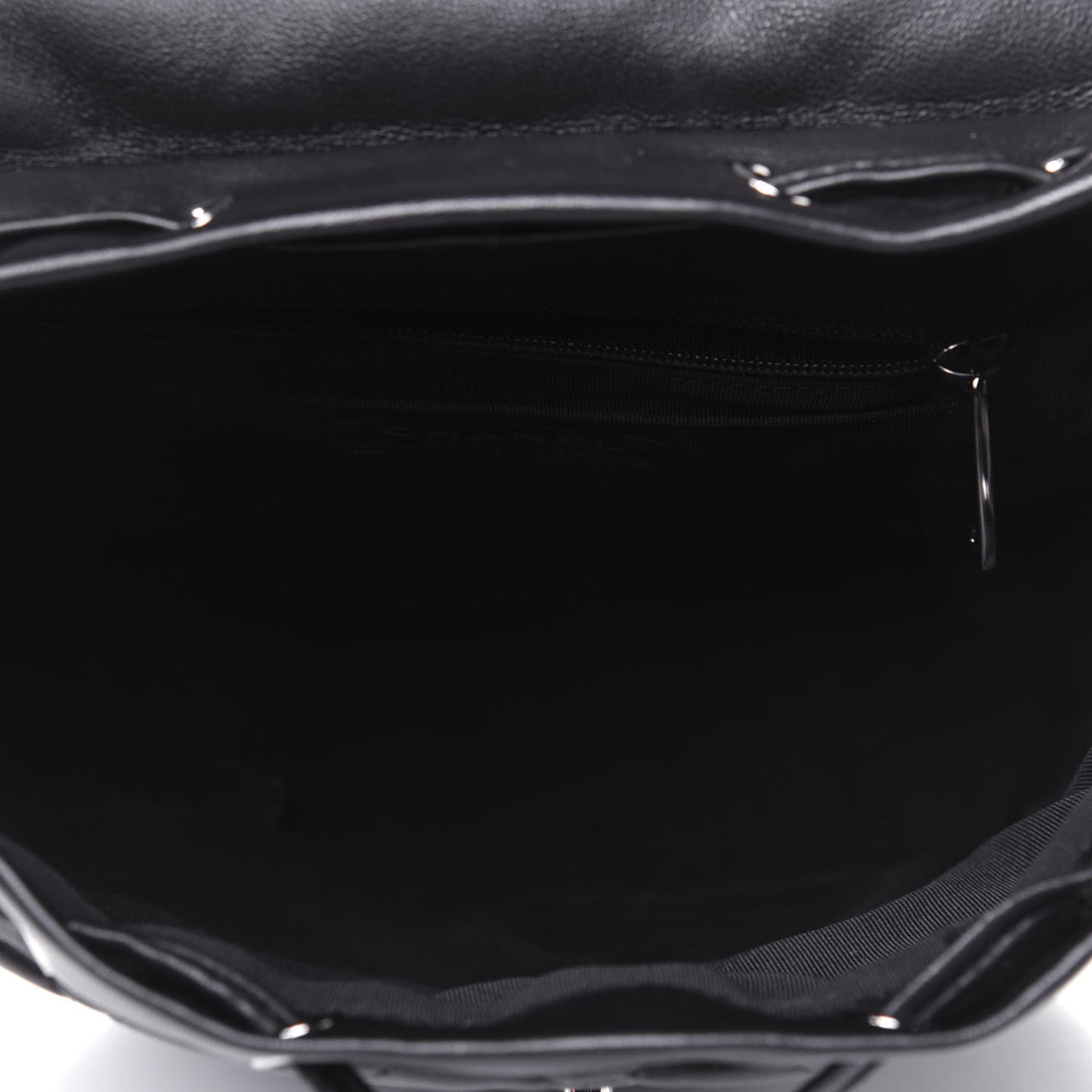 Calfskin Quilted Small Urban Spirit Backpack Black