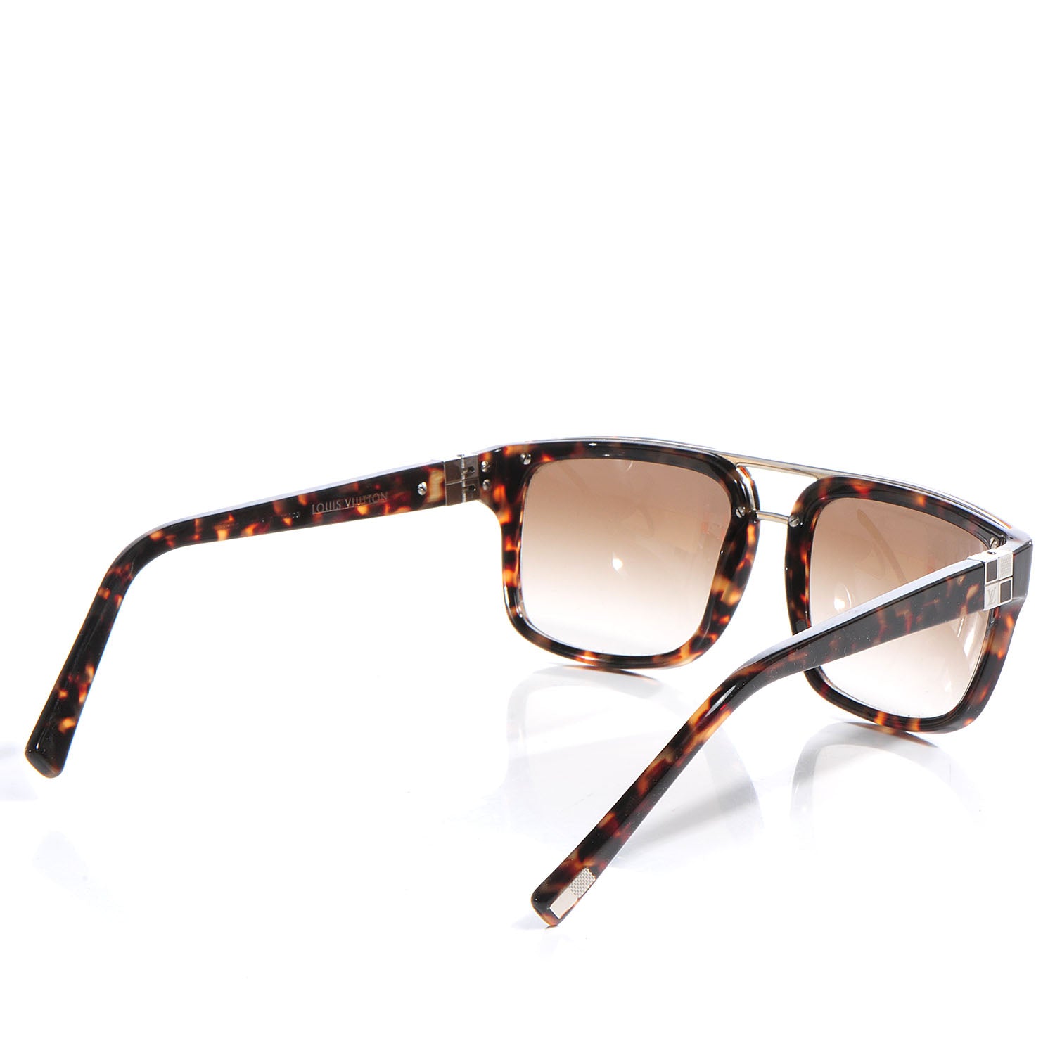 Louis Vuitton Dark Tortoise Suspicion Sunglasses Z0555W 2 of 6