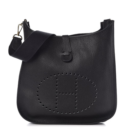 Hermes Togo Evelyne GM Black 1 of 10