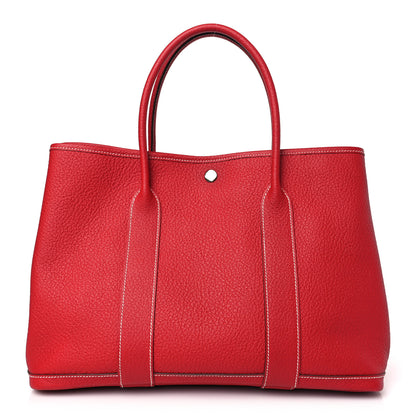 Hermes Negonda Garden Party 30 TPM Rouge Casaque 1 of 9
