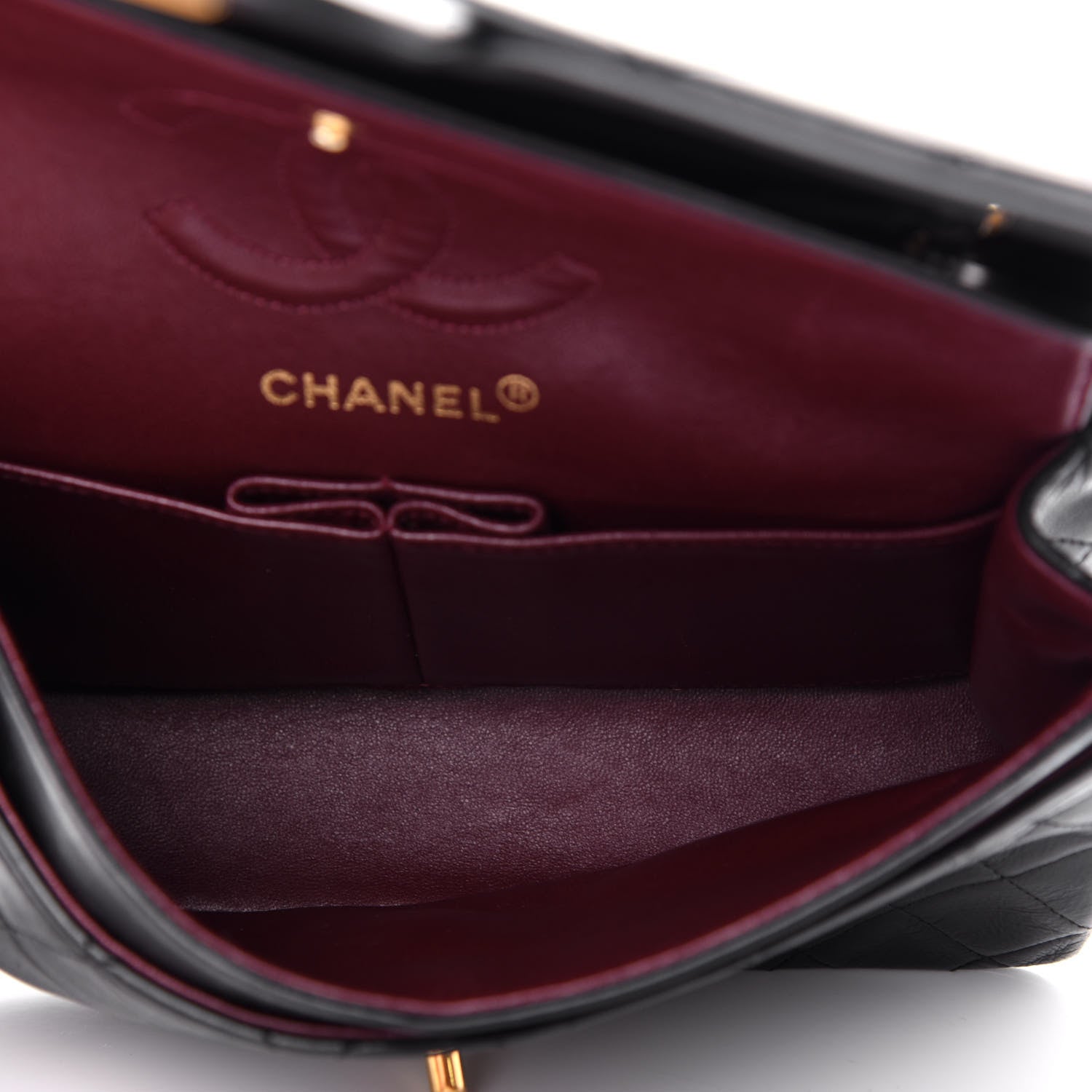 Chanel Lambskin Quilted Small Double Flap Black 5 of 10