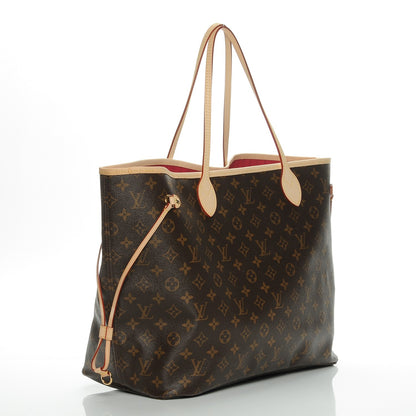 Louis Vuitton Monogram Knokke Neverfull GM Fuchsia 3 of 6