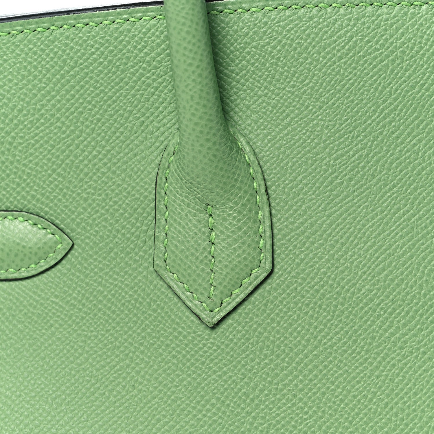 Hermes Epsom Birkin 30 Vert Criquet 13 of 35
