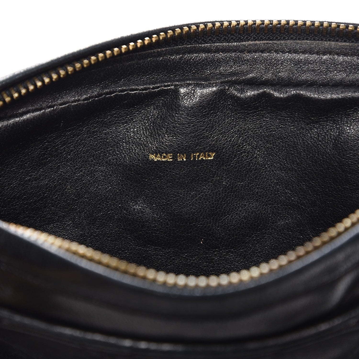 Chanel Lambskin Quilted CC Tassel Camera Case Black 7 of 13