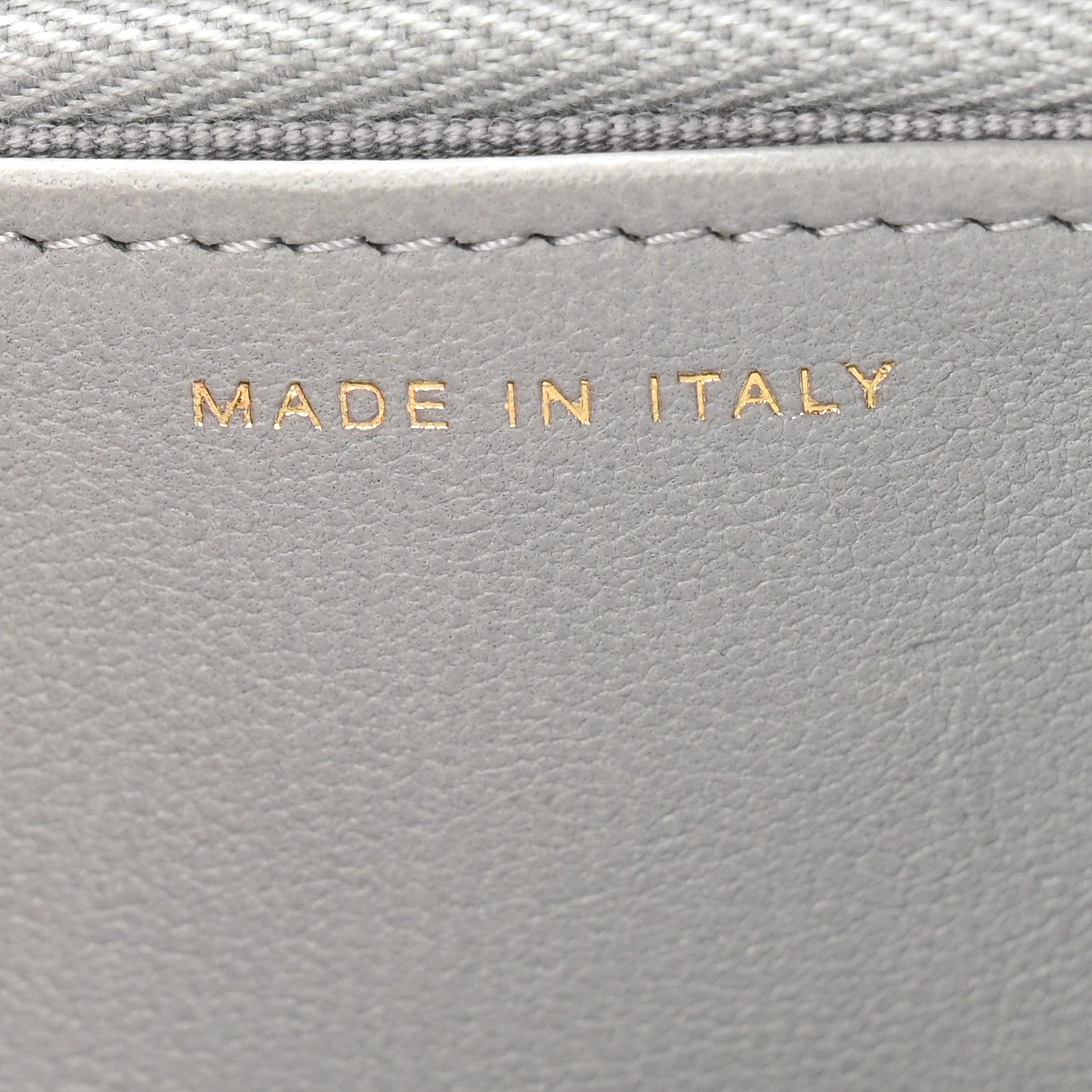 Chanel Caviar Quilted Sweetheart Wallet On Chain WOC Grey 7 of 12