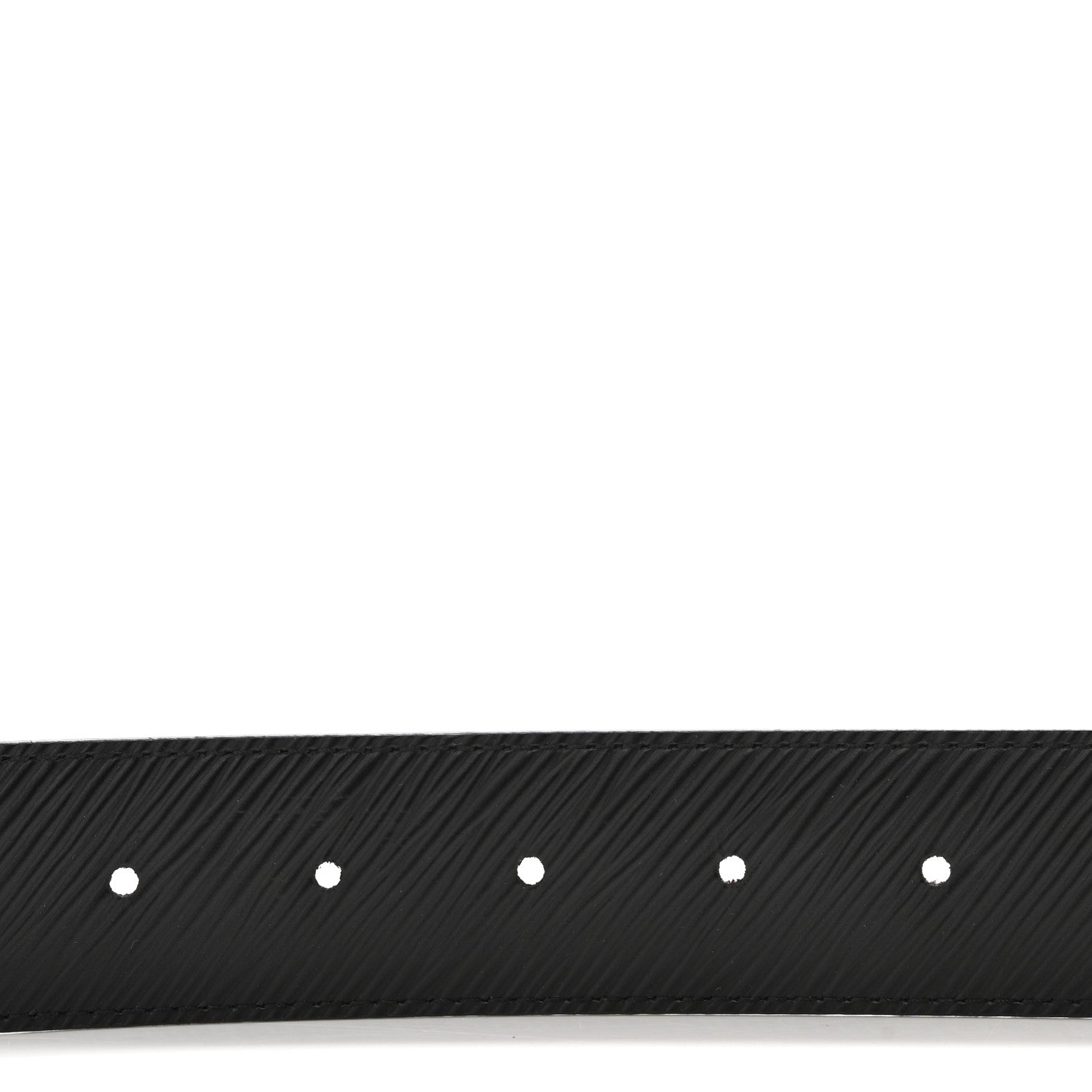 Louis Vuitton Monogram Epi 35mm LV Circle Reversible Belt 85 34 Black 5 of 7