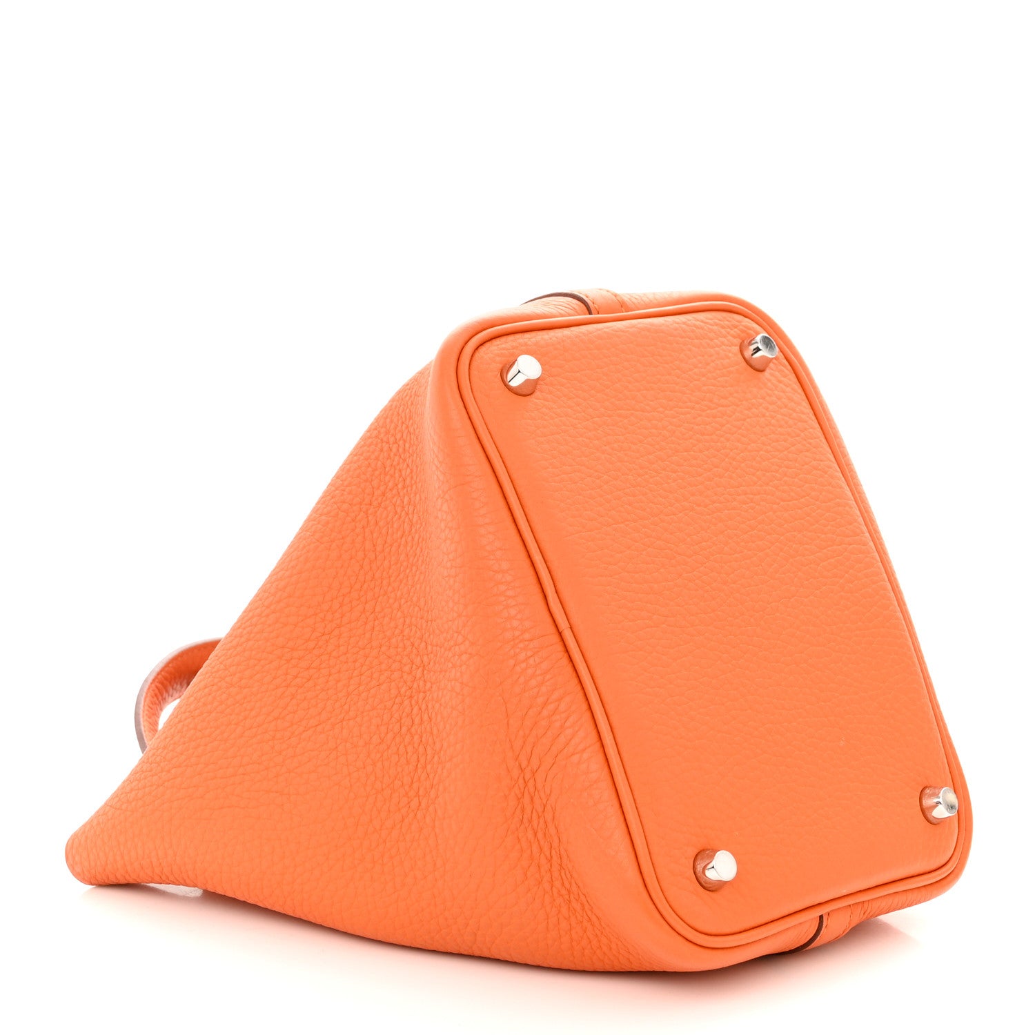 Hermes Taurillon Clemence Picotin Lock 18 PM Orange 4 of 11