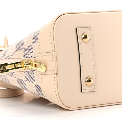 Louis Vuitton Damier Azur Braided Alma BB 8 of 10