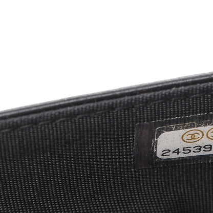 Chanel Velvet Studded Wallet On Chain WOC Black 8 of 9