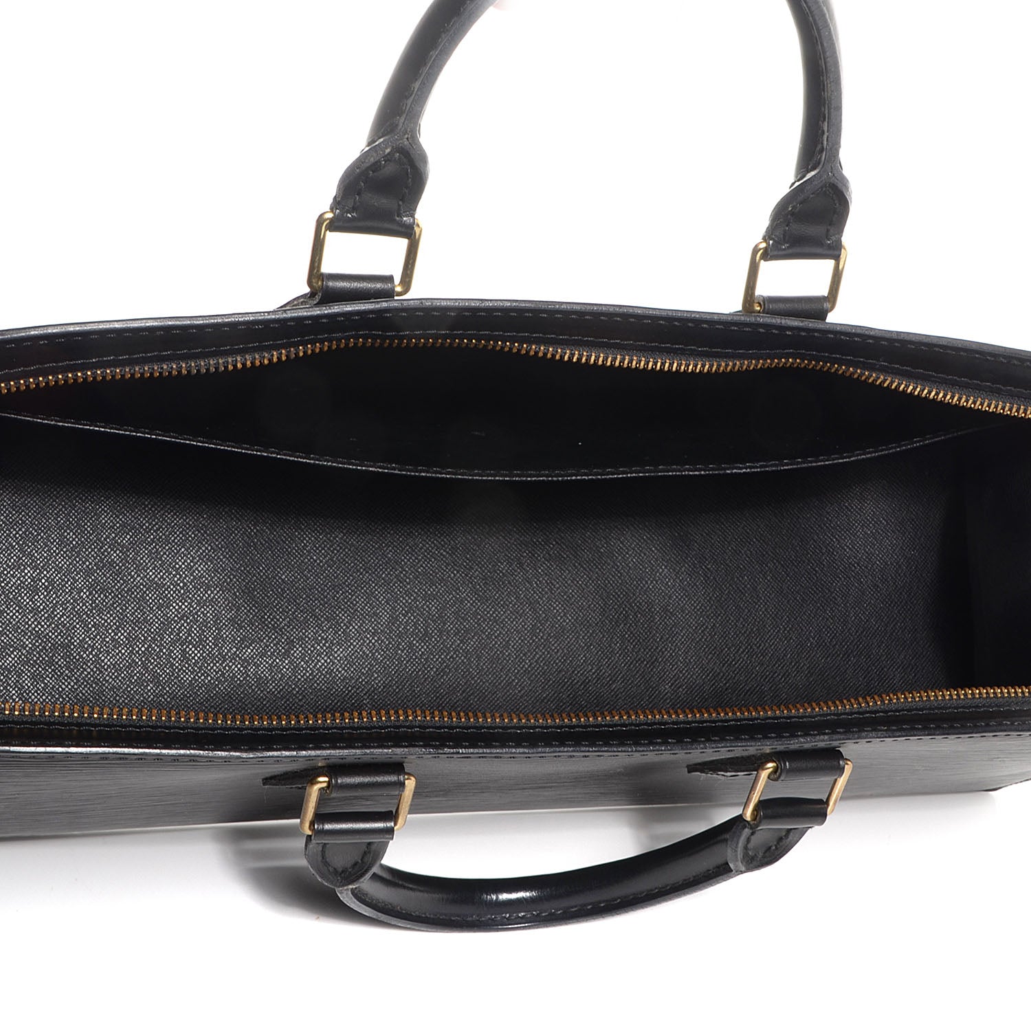 Louis Vuitton Epi Sac Triangle Black 5 of 7
