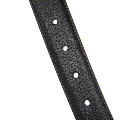 Gucci Textured Dollar Calfskin 30mm Belt 95 38 Black 6 of 6