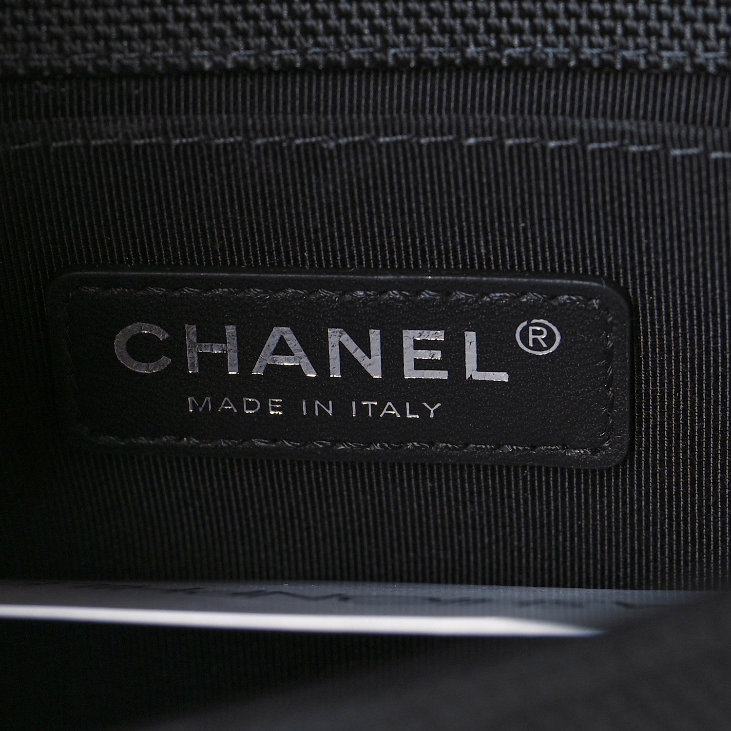 Chanel Canvas Quilted Medium Fluo Boy Flap Black Grey Yellow 6 of 9