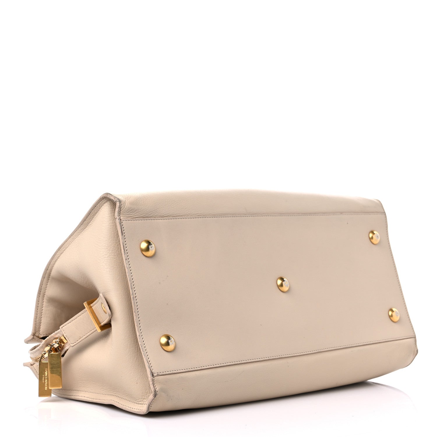 Saint Laurent Calfskin Medium Classic Y Cabas Beige 4 of 18