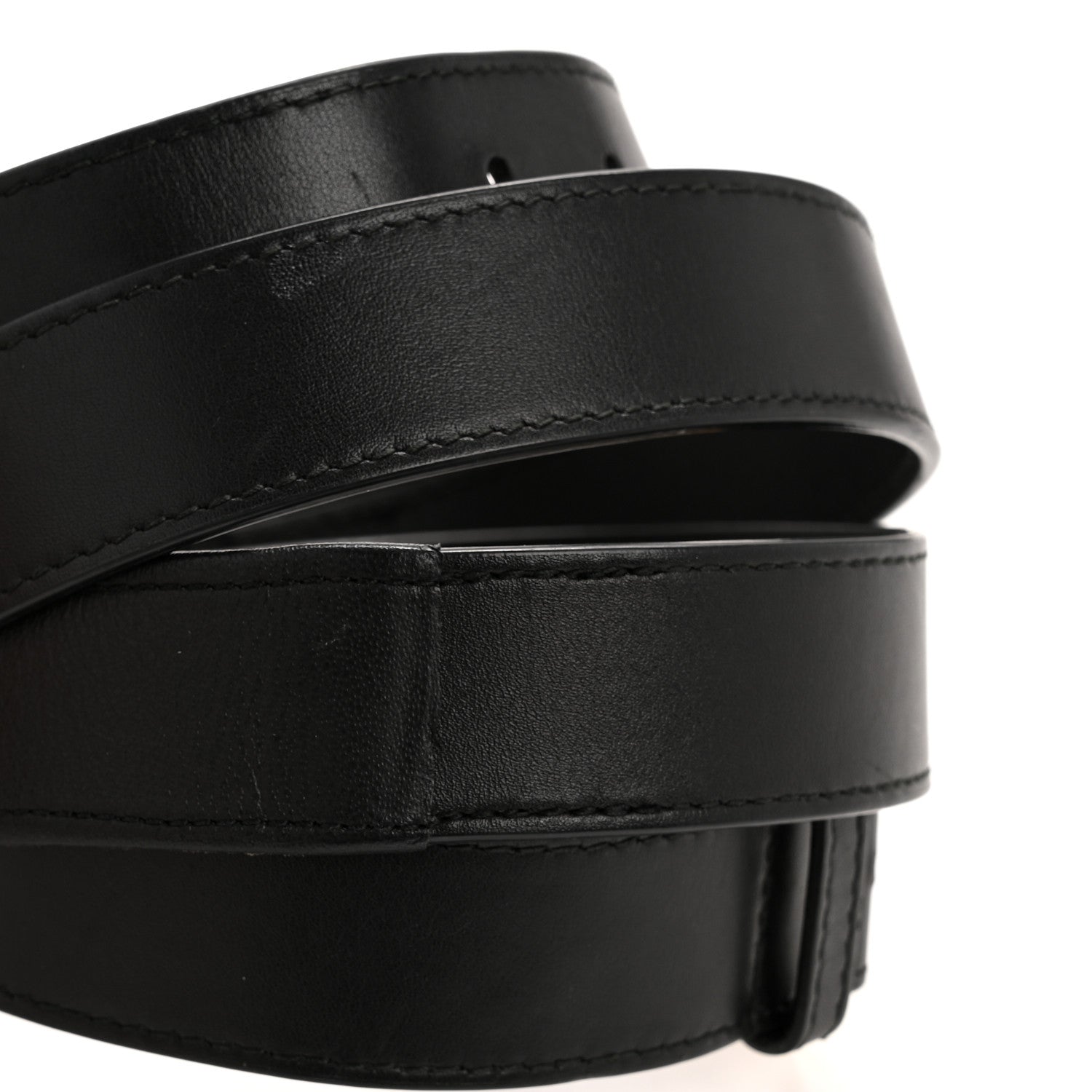 Gucci Calfskin Matelasse GG Marmont Belt Bag 95 38 Black 11 of 13