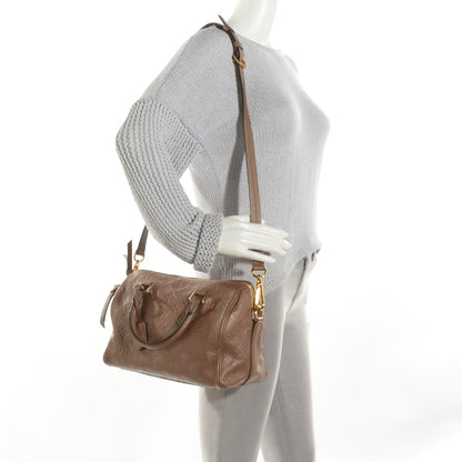 Louis Vuitton Empreinte Speedy Bandouliere 25 Bronze 2 of 7