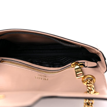 Prada Saffiano Flap Shoulder Bag Cipria 5 of 12