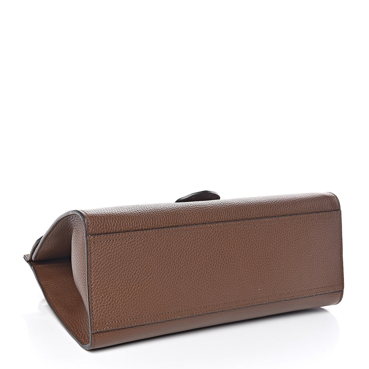 Calfskin Small GG Marmont Top Handle Bag Brown