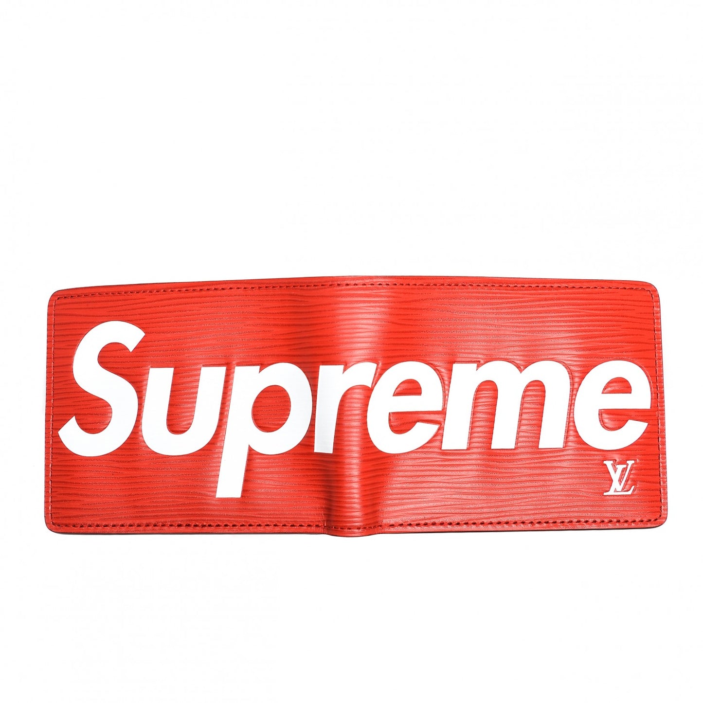 X SUPREME Epi Slender Wallet Red