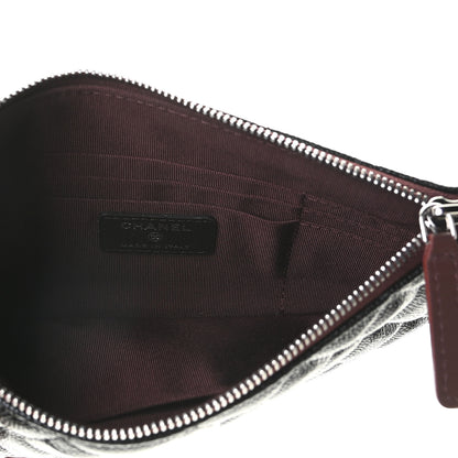 Chanel Caviar Quilted Cosmetic Case Black 5 of 8