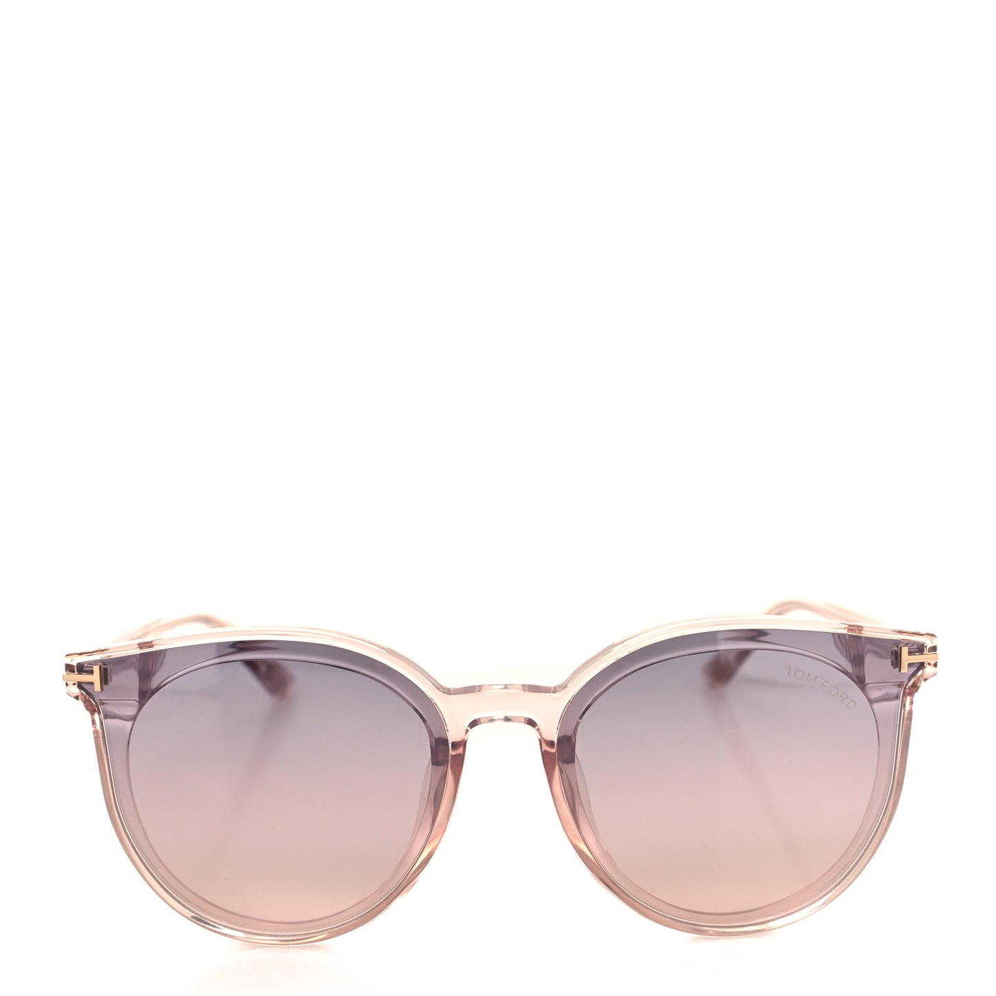 Acetate Round Eye Sunglasses TF807-K Pink