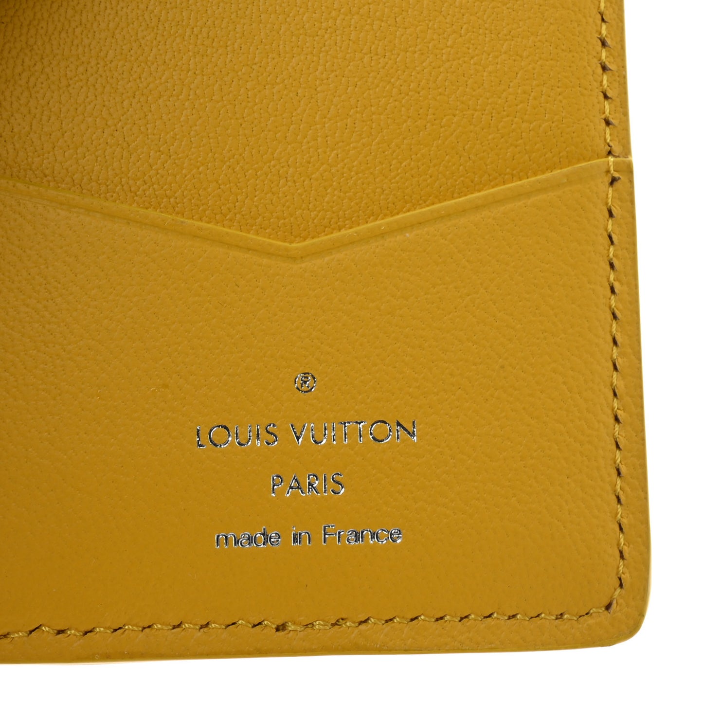 Ostrich Pocket Organizer Jaune