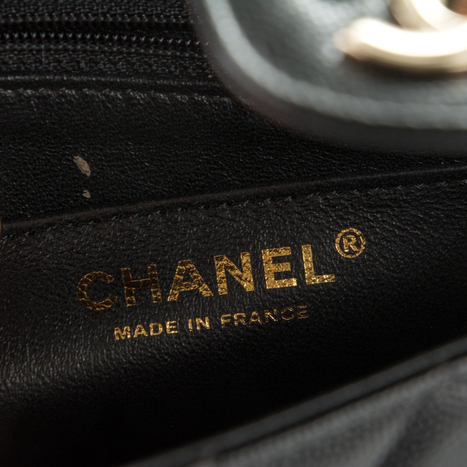 Chanel Caviar Quilted Mini Rectangular Flap Black 7 of 8