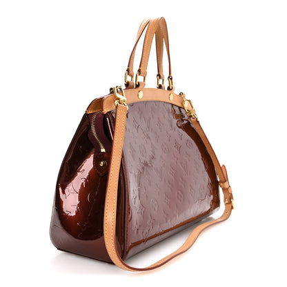 Louis Vuitton Vernis Brea MM Rouge Fauviste 3 of 10