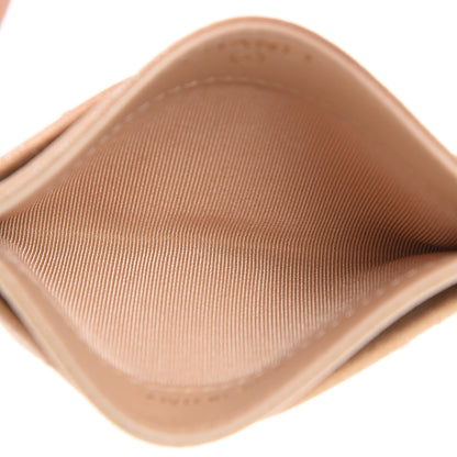 Chanel Iridescent Caviar Quilted Card Holder Beige 5 of 9