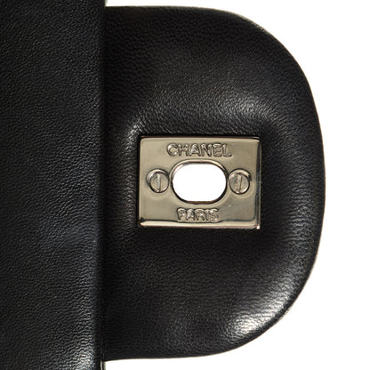 Chanel Lambskin Quilted Maxi Double Flap Black 8 of 8