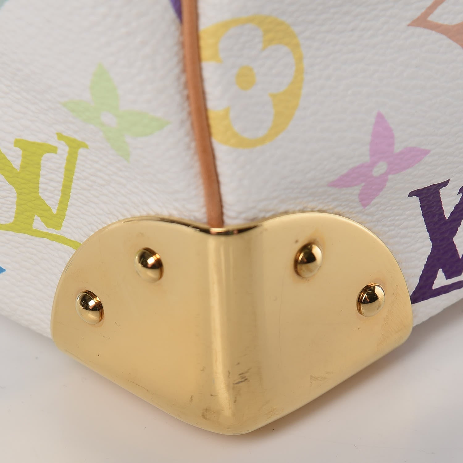 Louis Vuitton Monogram Multicolor Speedy 30 White 10 of 10